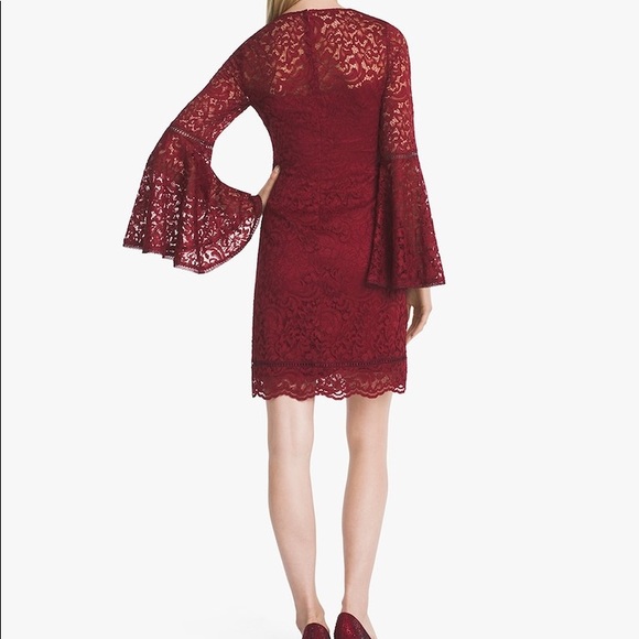 🆑WHBM🆑 NWT Bell Sleeved Shift 4 - Picture 2 of 5